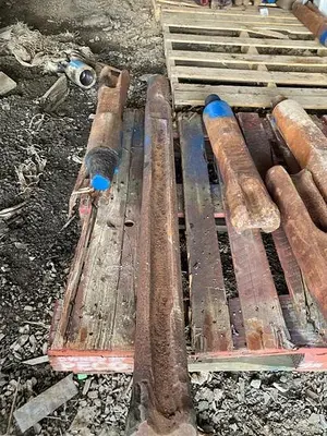 Used AFTERMARKET 5-7/8" X 52" CABLE TOOL CHISEL BIT Tool Bits Pennsylvania US | East West Machinery & Drilling #1417236