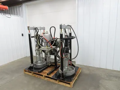 Graco Viscount II Metering Dispensing Drum Unloader Bulldog Pneumatic Hydraulic
