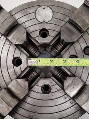 CUSHMAN 10” – 4 Jaw Chuck Tooling & Accessories, Lathe Chucks | Machinery Central (7)