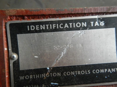 Worthington 1/2" 600 Class 316 Stainless Steel Control Valve