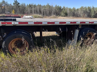 Used 2003 UTILITY FLATBED TRAILER Flatbed Trailers Michigan US | Miedema Asset Management Group #1709485