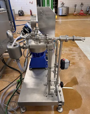 Alfa-Laval LAPX 404 SGP-31G/GC CLARA 20 HF clarifier skid, 316L SS.