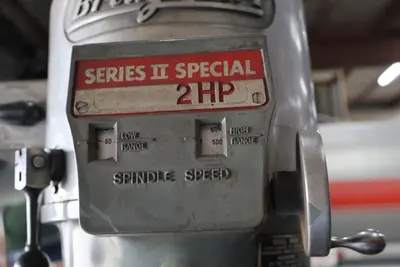 1980 BRIDGEPORT TEXTRON Series II Special Manual Milling | MD Equipment Services LLC (6)