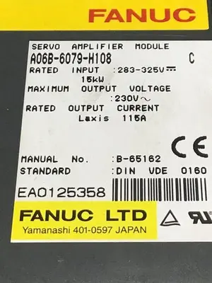 USED FANUC A06B-6079-H108