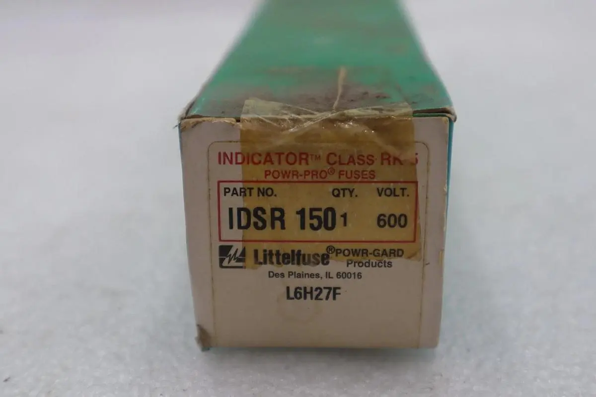 NEW OPEN BOX Littelfuse IDSR150 IDSR-150 150A Fuse STOCK K-3081
