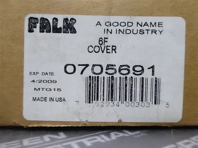 Falk 6F 0705691 Coupling Cover New NIB