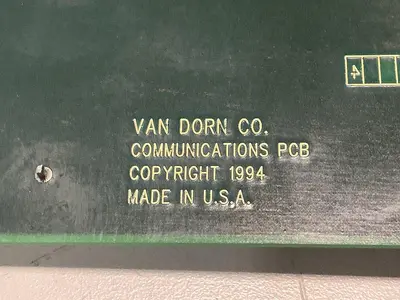 USED VAN DORN 330081 REV-A