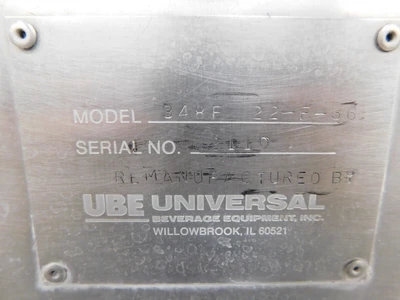Used UBE NA Beverage Carbonation Equipment Ohio US | Equipment Recovery Corp. #1331575