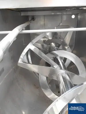 USED Areco 80 Cu Ft Areco Ribbon Blender, 304 S/S, 20 HP