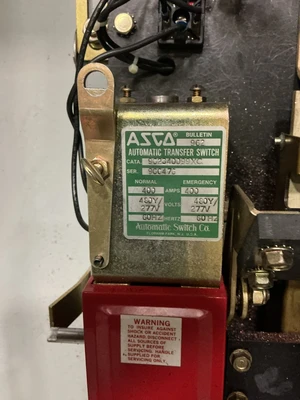 ASCO 962340099XC Transfer Switches | Equipment Recovery Corp. (12)