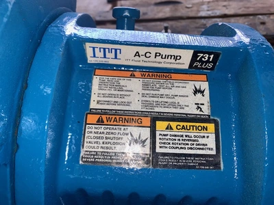 Used ALLIS CHALMERS 731 PLUS Centrifugal Pumps MX | MAQUINARIA PECUSA #1014575