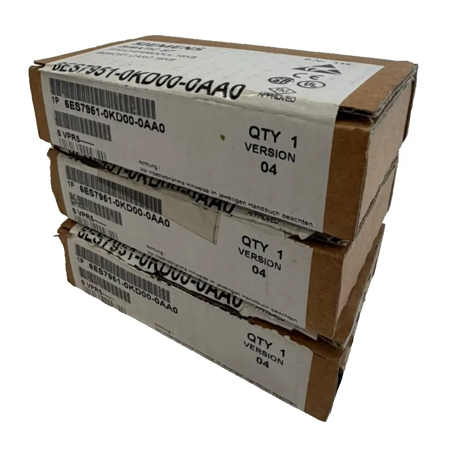 NEW LOT OF 3 SIEMENS 6ES7 951-0KD00-0AA0 MEMORY CARD 5V 6ES79510KD000AA0