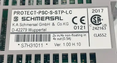 NEW SCHMERSAL PROTECT-PSC-S-STP-LC INPUT OUTPUT MODULE
