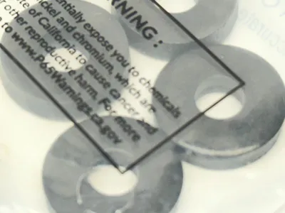 Z8846 | Accurate Mfg  Metric Series Extra Thick Finished Flatwasher PACK OF 5 - New