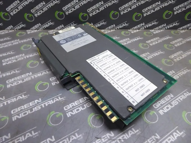Allen Bradley 1771-OFE2/B PLC-5 Analog Output Module F/W Rev.B No Blocks Used