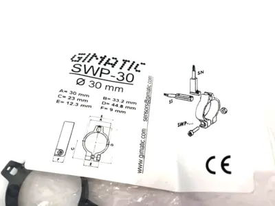 New | in-Stock Gimatic C-Slot Sensor-Holder Mounting Clamp, Diameter 30mm Parts (Hydraulics and Pneumatics) Michigan US | Maverick Industrial Sales #1460851