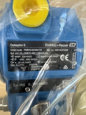 NEW Endress+Hauser FMB70-DCM9/115