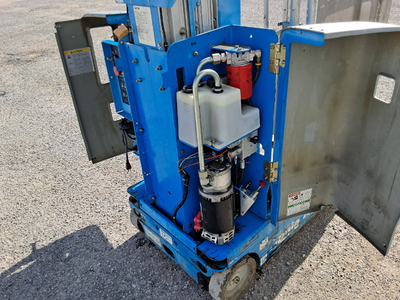 Used 2015 Genie GR-12 Vertical Mast Lifts Texas US | Stack Equipment #1331969