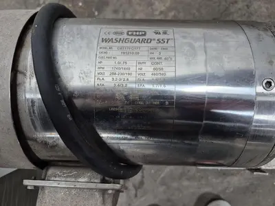 1 HP SS PD Pump with Cart