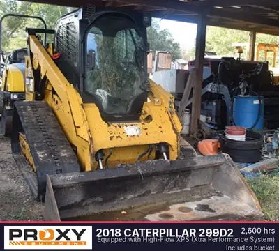 Used 2018 CATERPILLAR 299D2 Compact Track Loaders Florida US | Proxy Equipment #1381951
