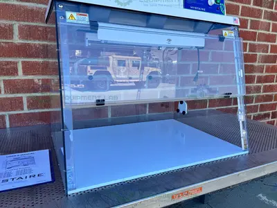 Used MYSTAIRE MY-PCR32 PCR PREP LAB STATION LAMINAR FLOW HOOD 32" CLEAN AIR Fume Hoods California US | Equipment Lab #1336301