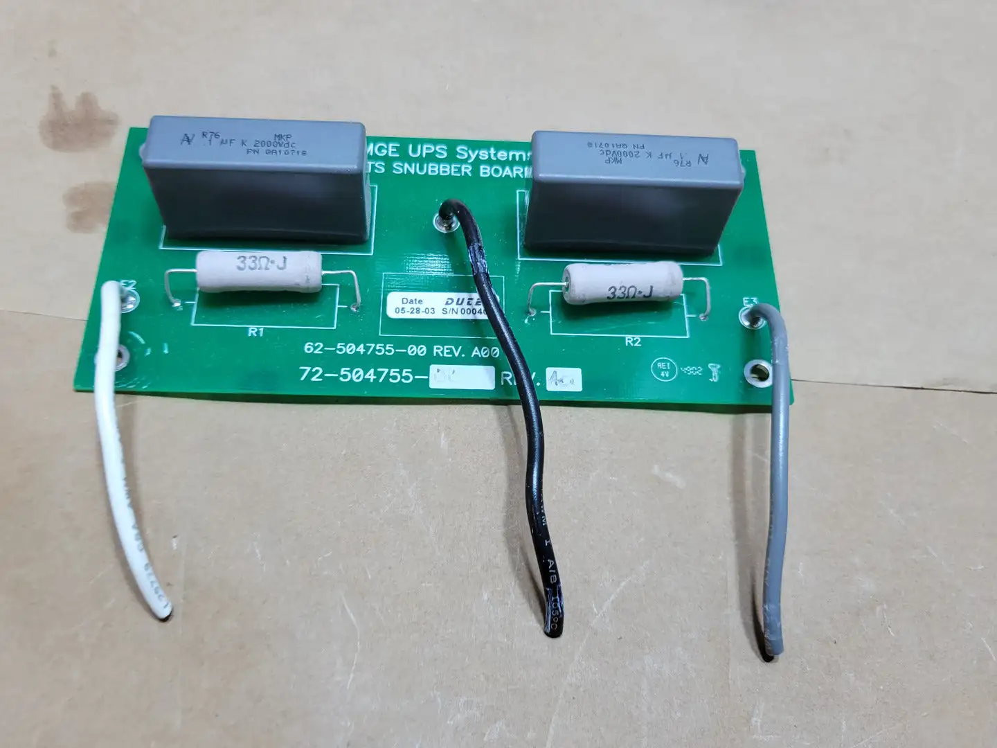 Used MGE 72-504755-00 Misc Electrical & Power Parts British Columbia CA | Lenmark #1439854