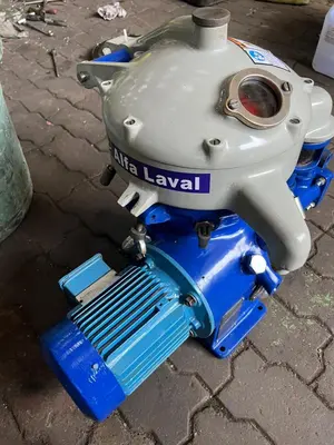 (2) Alfa-Laval MAB 103B-24 oil purifiers, SS bowl.
