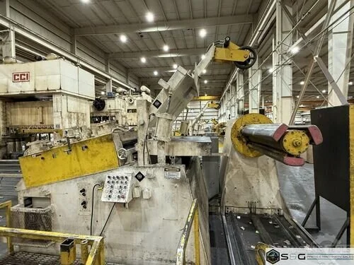 Used COE PRESS EQUIPMENT CPR-PO-30072 / CPPS-PO-50072 / CPRF-872 Coil Feed Lines Michigan US | S & G Press and Machinery Sales #919794