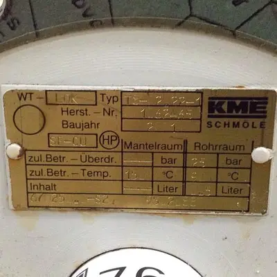 USED KME SCHMOLE T8-2.22-1