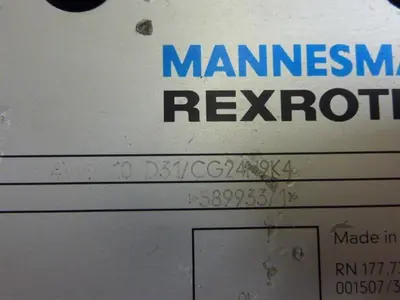 USED MANNESMANN REXROTH 4WE10D31CG24M9K4