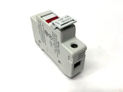 Used Bussmann Fuse Holder 1-Pole 600V 30A Fuse Accessories Michigan US | Maverick Industrial Sales #1398752