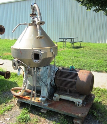 Alfa-Laval CHPX 510 SGD-35CGRX clarifier, 316SS.