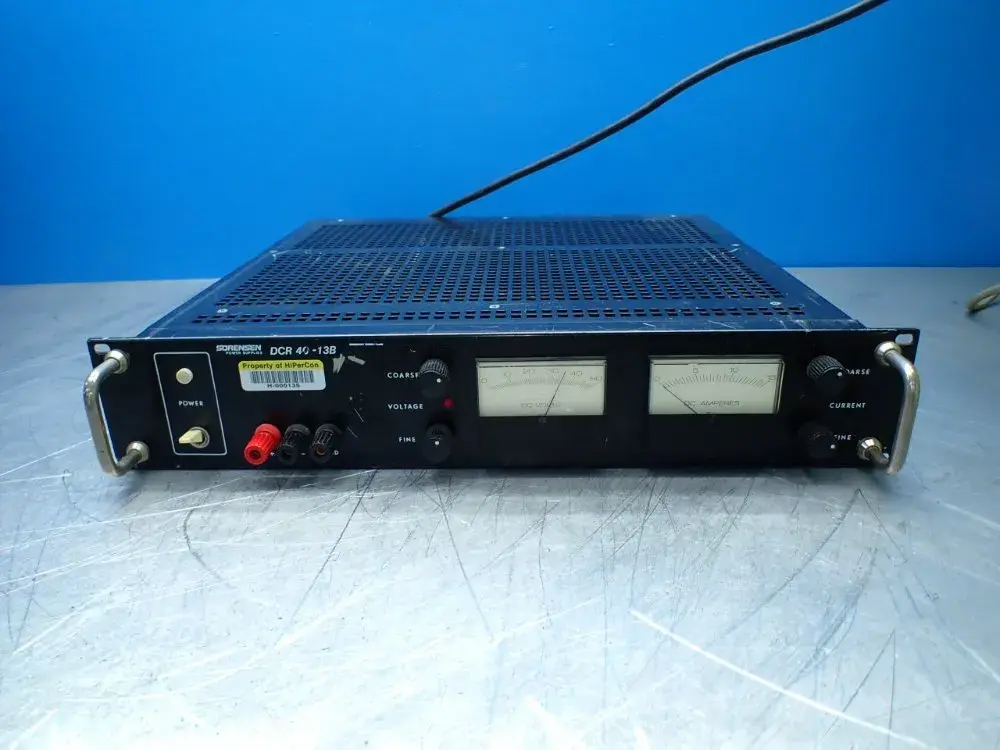 Used SORENSEN DCR4013B DC Power Supplies Ohio US | HGR 24 #941857