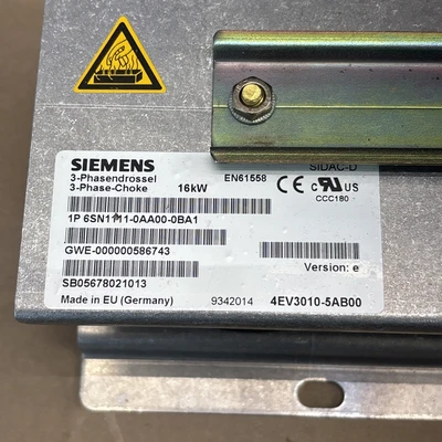 New | in-Stock Siemens 6SN1111-0AA00-0BA1 PLC Processors Indiana US | J&J Industrial Supply #1469066