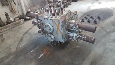 USED SHAFFER 7 1/16" 5M DOUBLE RAM BOP