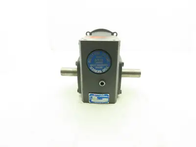 Boston Gear F72410B7H Worm Gearbox 10:1 Reducer 3Hp 175rpm 143/145TC Dual Shaft