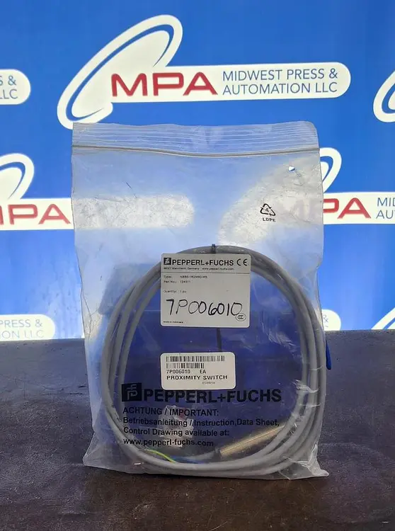 New | in-Stock PEPPERL+FUCHS NBB5-18GM60-WS Relays & Switches | Midwest Press and Automation #618237