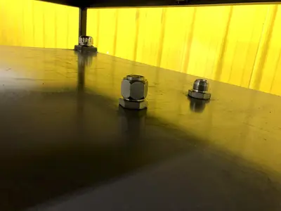 HYDRAULIC OIL RESERVOIR TANK: STOCK #16578