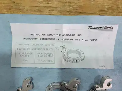USED T&B FITTINGS L100GRL
