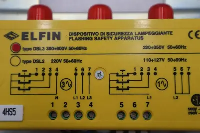 Elfin DSL-3 and Elfin 050-FC3C / 030FA Safety Relay Apparatus STOCK 4477