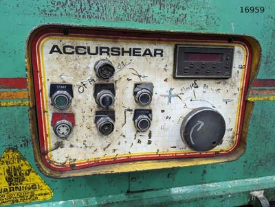 USED 1991 ACCURPRESS ACCURSHEAR 850010