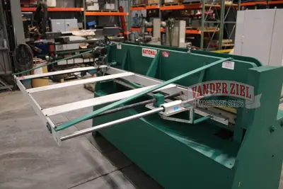 Used NATIONAL NH7225 Power Squaring Shears (Inch) Michigan US | Vander Ziel Machinery Sales #1302661