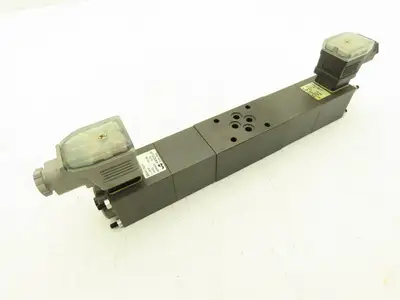 Wandfluh ZS22061AB Hydraulic Directional 2/2 Solenoid Poppet Valve 24Vdc 5000psi