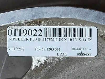 Used GOULDS 259-67-1203-561 Parts (Hydraulics and Pneumatics) British Columbia CA | Lenmark #257025