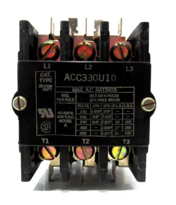 NEW ARROW HART ACC-330-UM-10 MAGNETIC CONTACTOR ACC330UM10