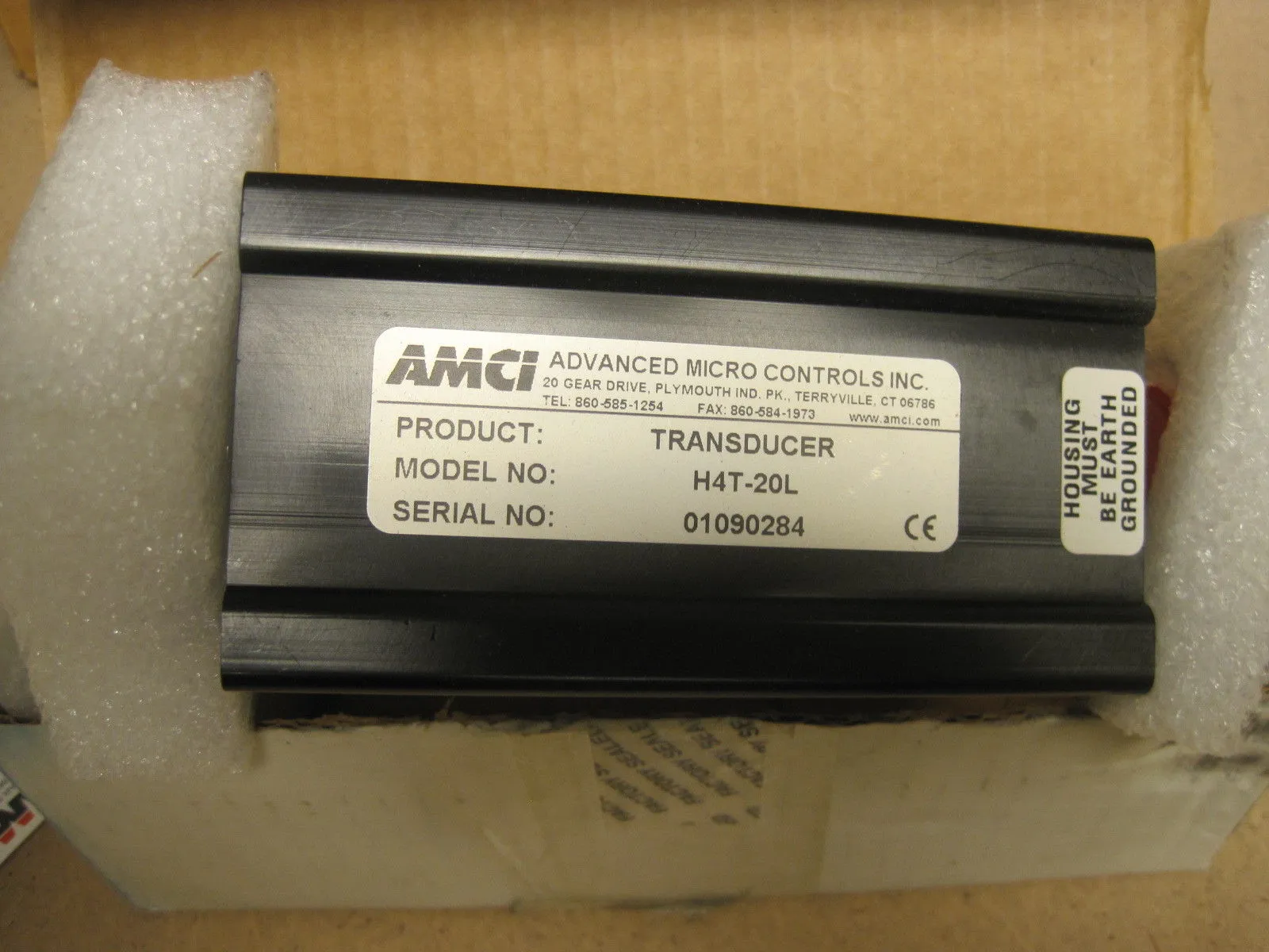 NEW ADVANCED MICRO CONTROLS H4T-20L TRANSDUCER RESOLVER H4T20L