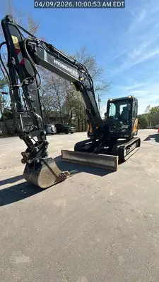 Used 2024 HYUNDAI HX85A Crawler Excavators North Carolina US | National Equipment Dealers #1422350