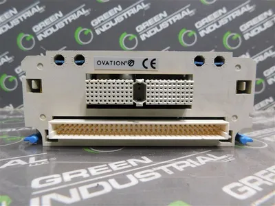 Westinghouse Emerson 5X00226G02 Ovation I/O Interface Module Discolored Used