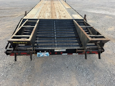 Used 2019 BIG TEX 14GN-25BK + 5 Flatbed Trailers Oklahoma US | Miedema Asset Management Group #1709315