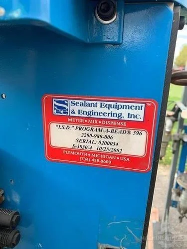 Used 2002 SEALANT EQUIPMENT & ENGINEERING 2200-980-006 Pumps Michigan US | RAB Industries, Inc. #183917
